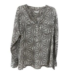 Carve Designs Dylan Organic Cotton Gauze Top Moss Green XL Makai